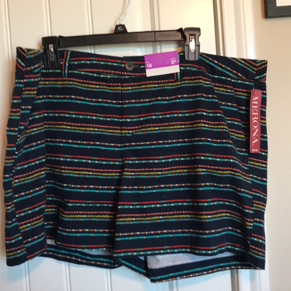 Merona patterned shorts.
